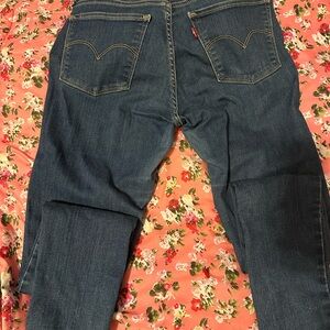 710 SUPER SKINNY LEVI JEANS W29L30 dark blue